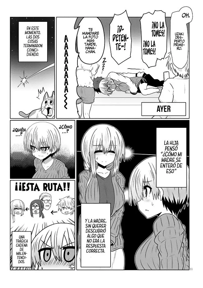 Uzaki-chan Wa Asobitai! capítulo 39 página 13