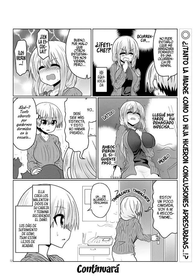 Uzaki-chan Wa Asobitai! capítulo 39 página 14