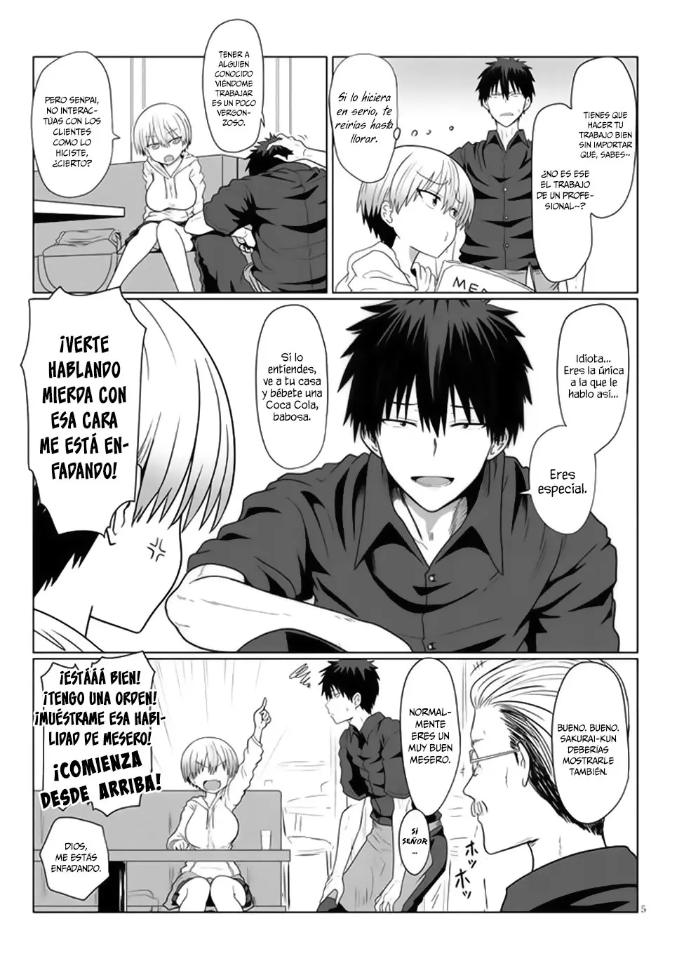 Uzaki-chan Wa Asobitai! capítulo 4 página 6