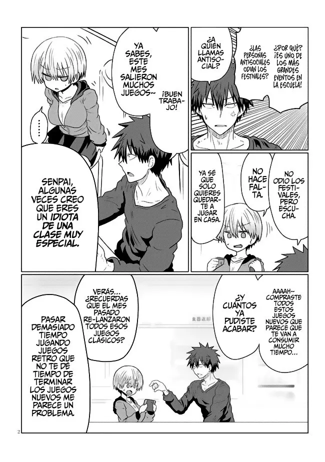Uzaki-chan Wa Asobitai! capítulo 40 página 4