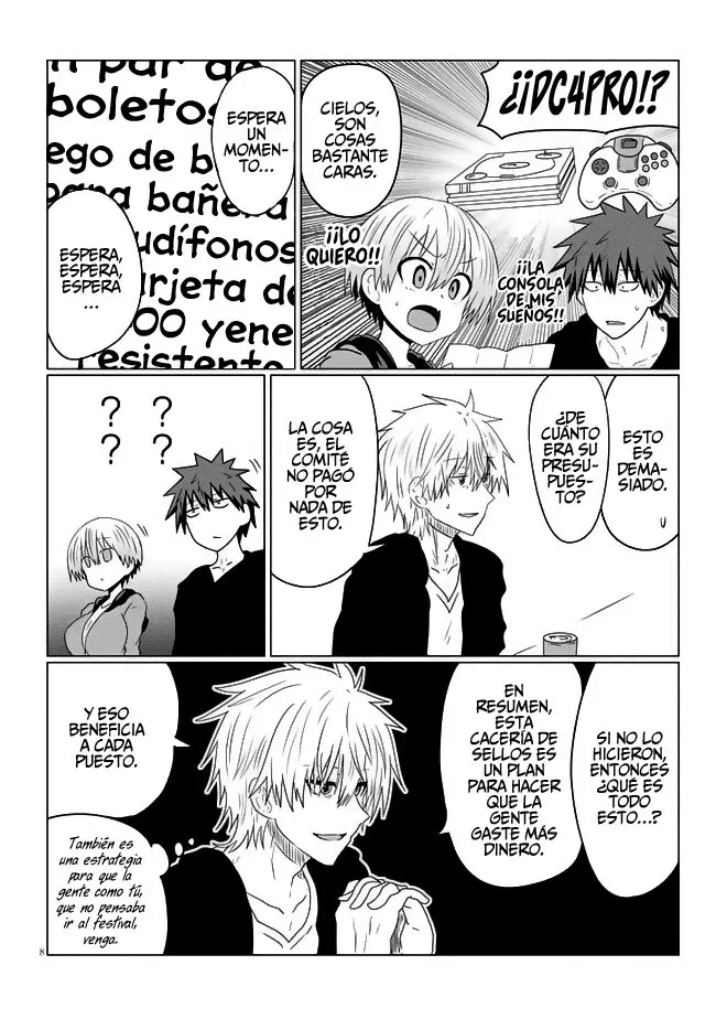 Uzaki-chan Wa Asobitai! capítulo 40 página 10