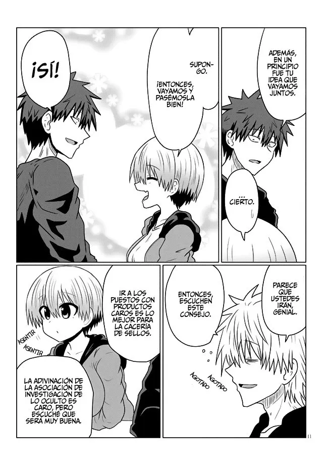 Uzaki-chan Wa Asobitai! capítulo 40 página 13