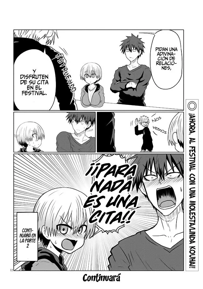 Uzaki-chan Wa Asobitai! capítulo 40 página 14