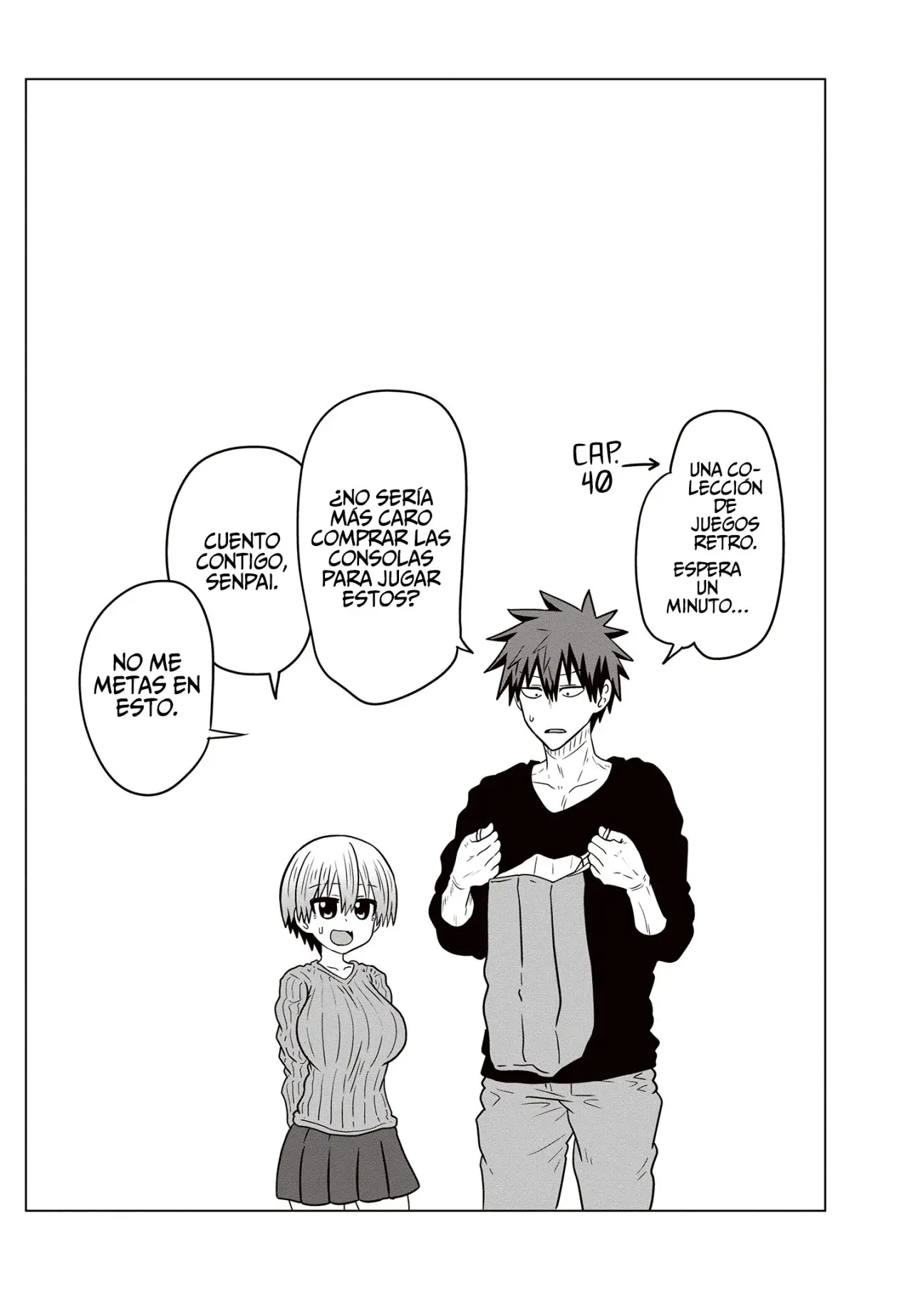 Uzaki-chan Wa Asobitai! capítulo 42.5 página 11