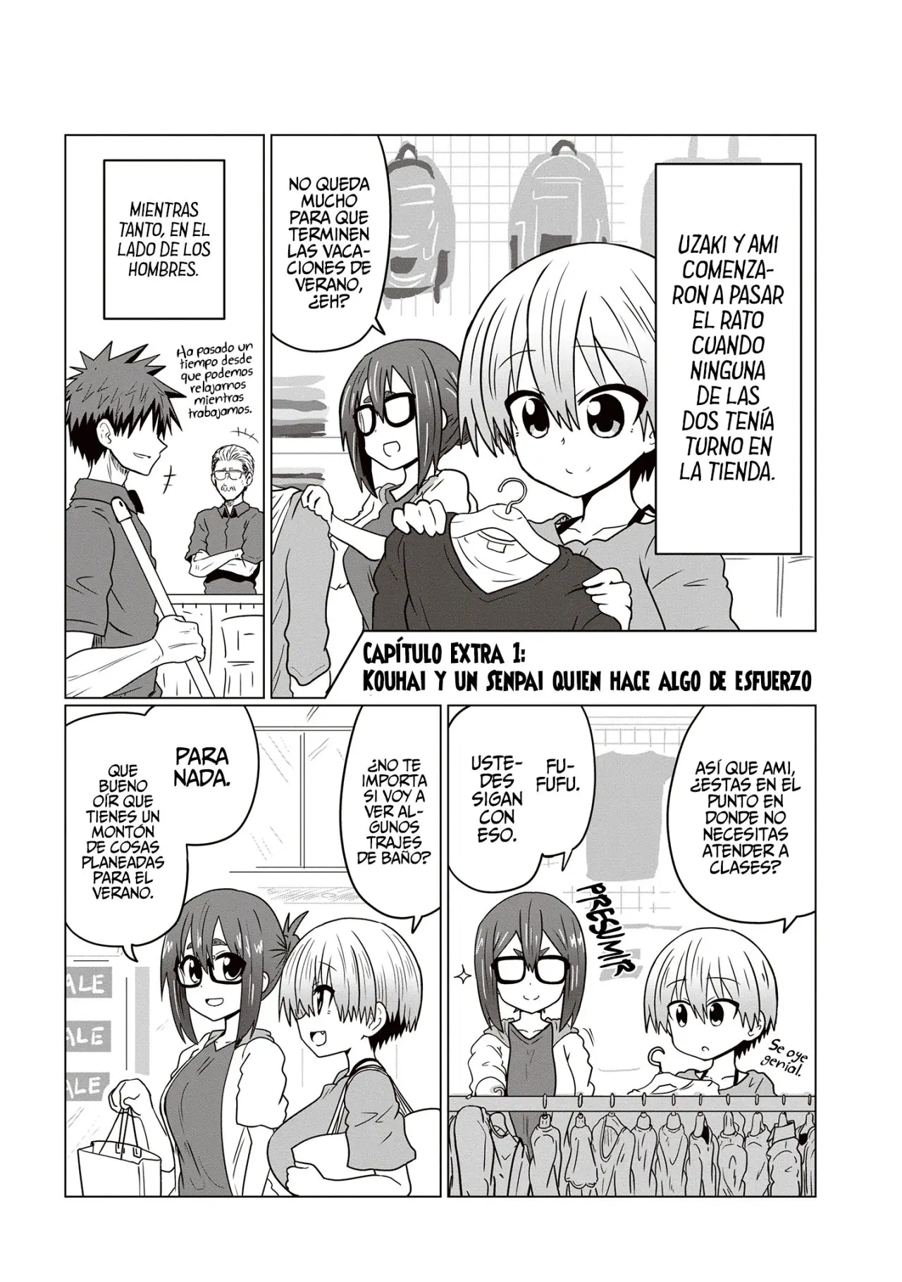 Uzaki-chan Wa Asobitai! capítulo 42.5 página 13
