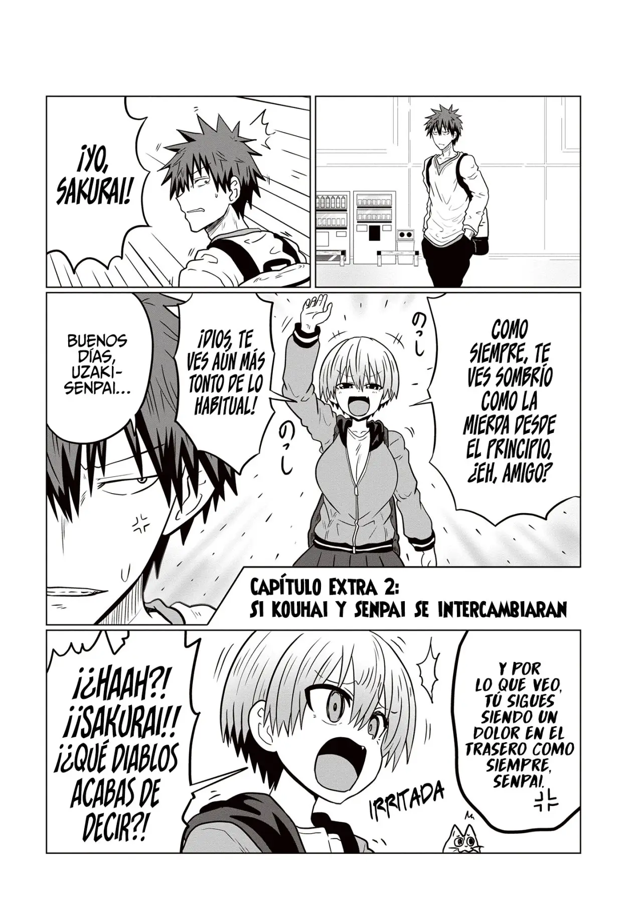 Uzaki-chan Wa Asobitai! capítulo 42.5 página 17