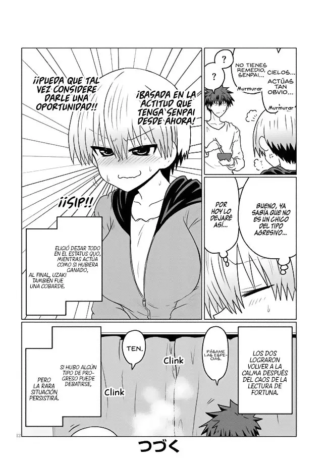 Uzaki-chan Wa Asobitai! capítulo 42 página 14