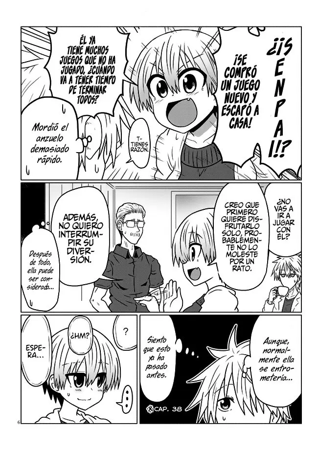 Uzaki-chan Wa Asobitai! capítulo 43 página 8