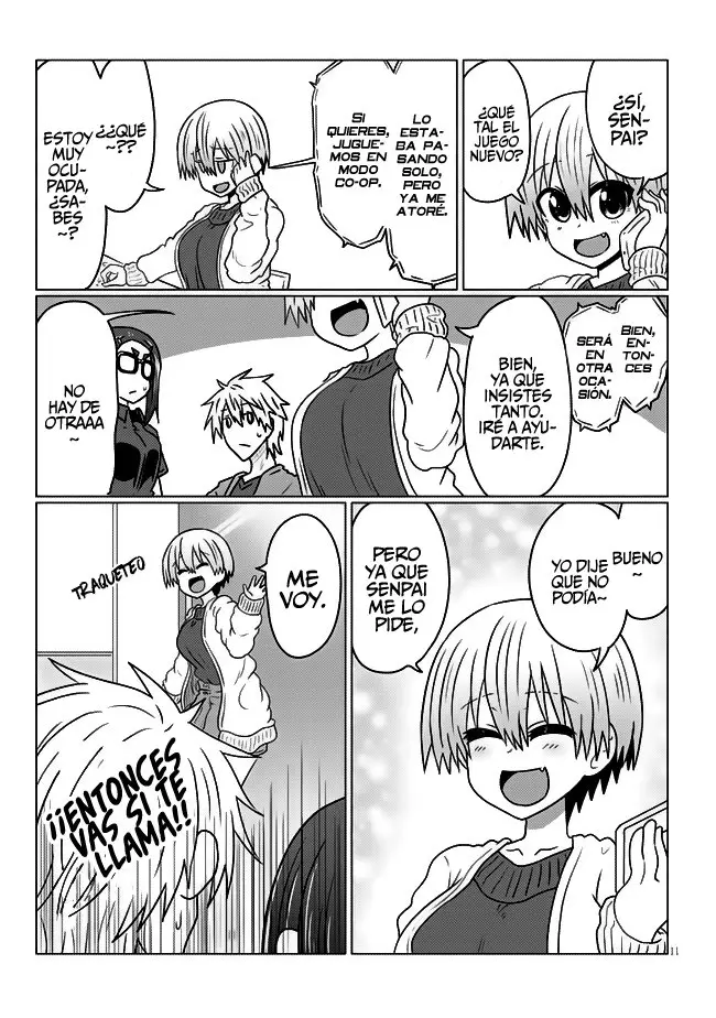 Uzaki-chan Wa Asobitai! capítulo 43 página 13