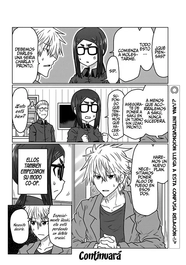 Uzaki-chan Wa Asobitai! capítulo 43 página 14