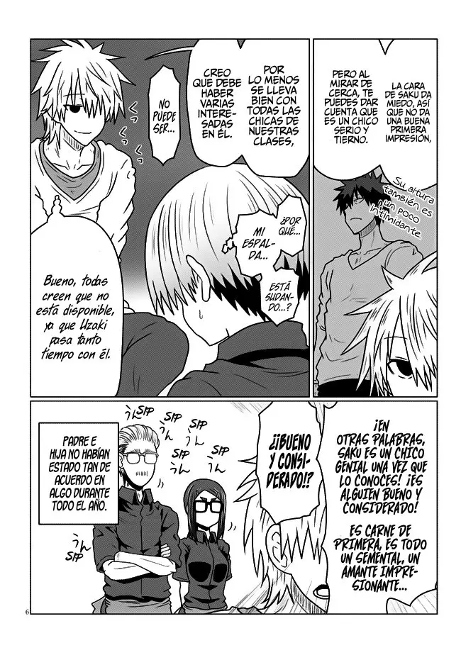Uzaki-chan Wa Asobitai! capítulo 44 página 8
