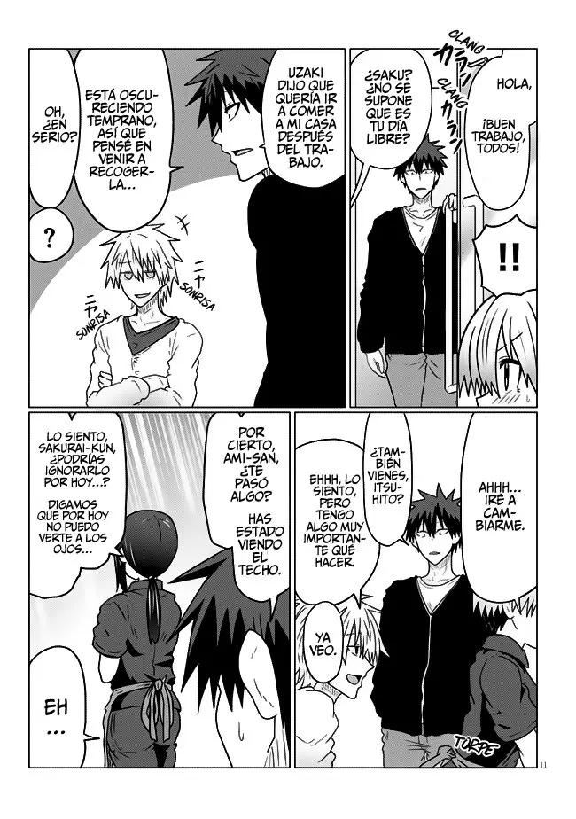 Uzaki-chan Wa Asobitai! capítulo 44 página 13
