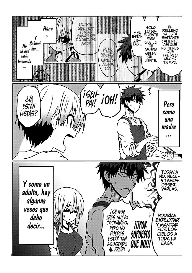 Uzaki-chan Wa Asobitai! capítulo 45 página 14