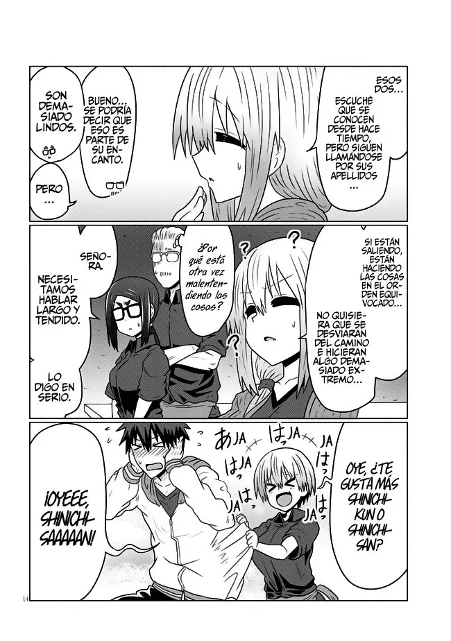 Uzaki-chan Wa Asobitai! capítulo 46 página 15