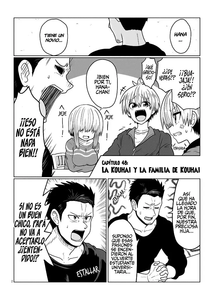 Uzaki-chan Wa Asobitai! capítulo 48 página 4