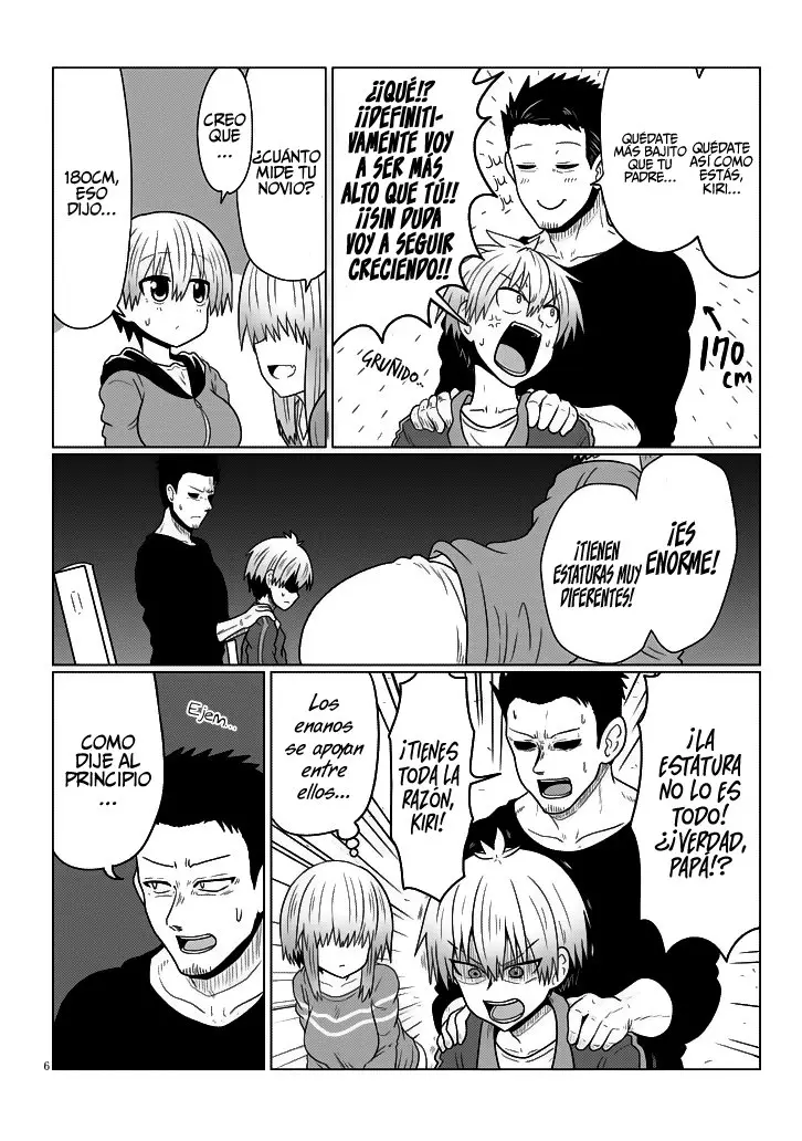 Uzaki-chan Wa Asobitai! capítulo 48 página 8
