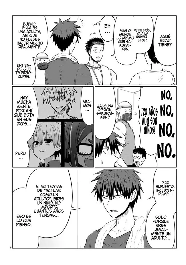 Uzaki-chan Wa Asobitai! capítulo 49 página 8