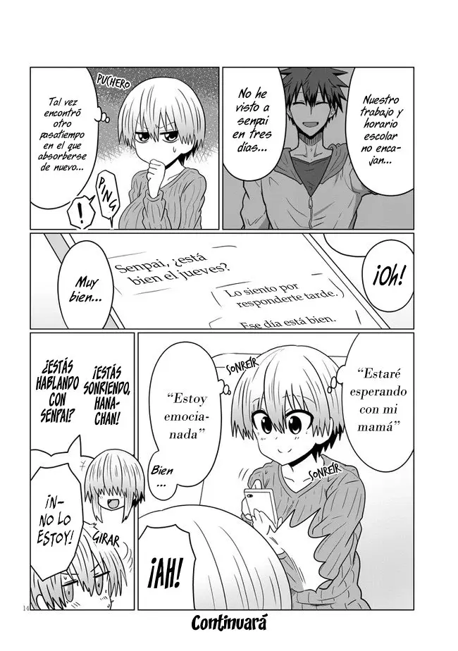 Uzaki-chan Wa Asobitai! capítulo 49 página 16