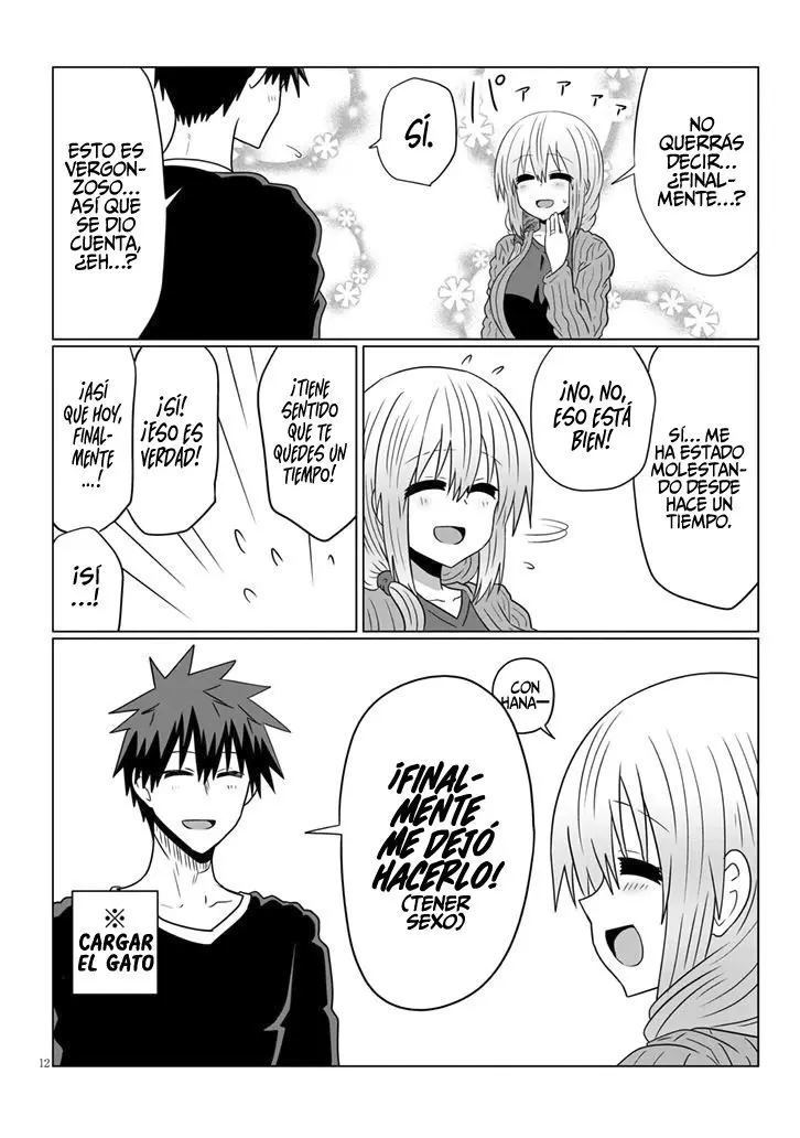 Uzaki-chan Wa Asobitai! capítulo 50 página 14