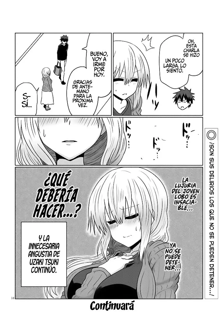 Uzaki-chan Wa Asobitai! capítulo 50 página 16