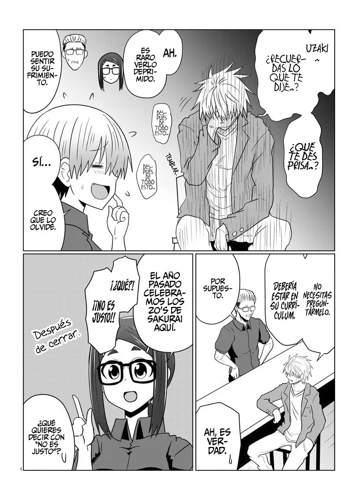 Uzaki-chan Wa Asobitai! capítulo 51 página 6