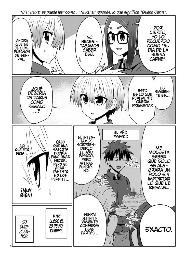 Uzaki-chan Wa Asobitai! capítulo 51 página 8