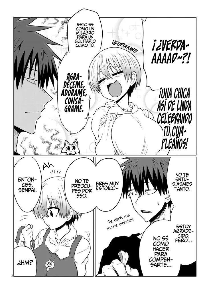 Uzaki-chan Wa Asobitai! capítulo 51 página 10