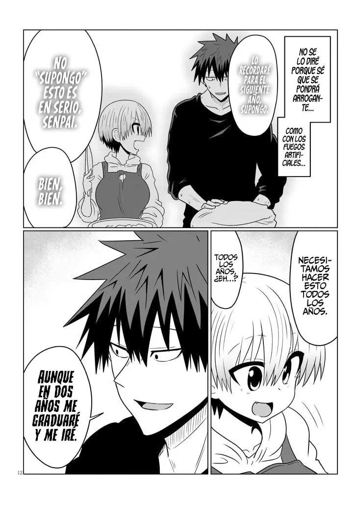 Uzaki-chan Wa Asobitai! capítulo 51 página 14