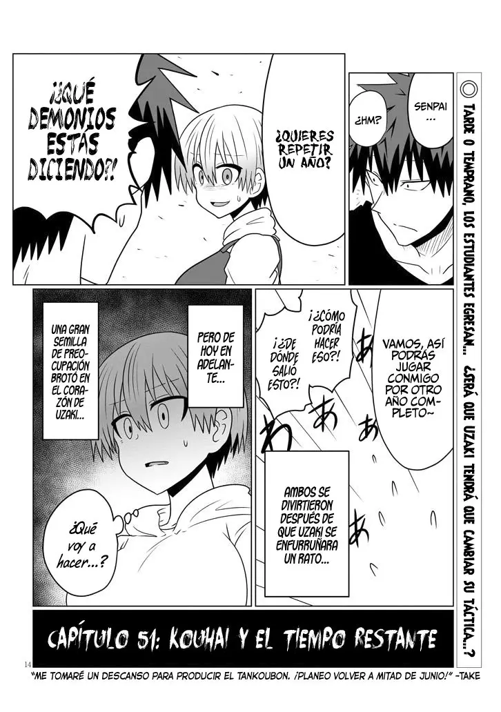 Uzaki-chan Wa Asobitai! capítulo 51 página 16