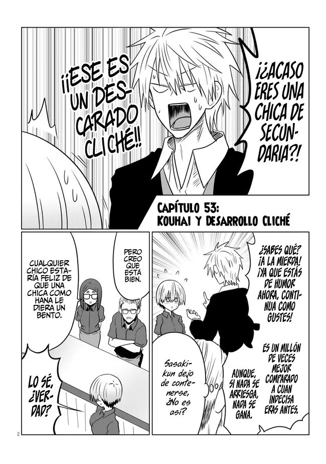 Uzaki-chan Wa Asobitai! capítulo 53 página 4