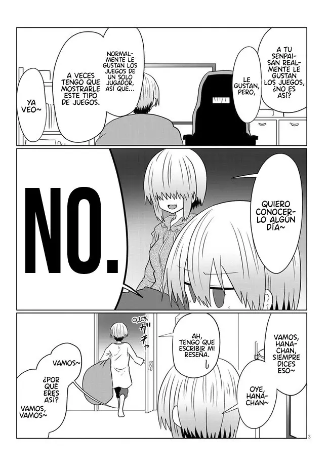 Uzaki-chan Wa Asobitai! capítulo 54 página 5