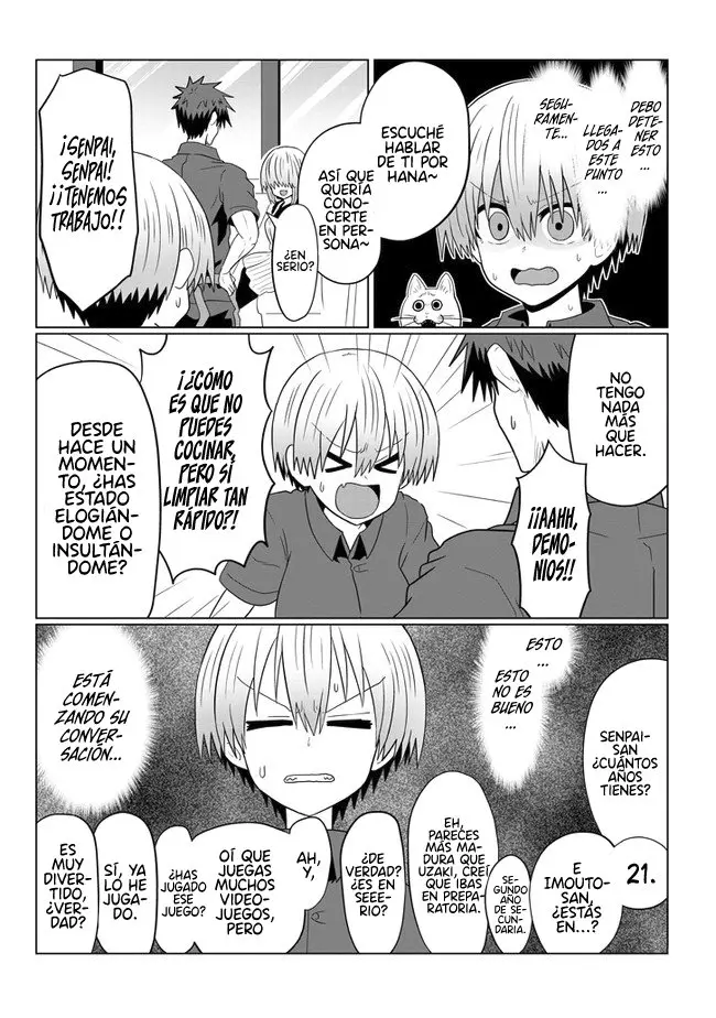 Uzaki-chan Wa Asobitai! capítulo 54 página 13