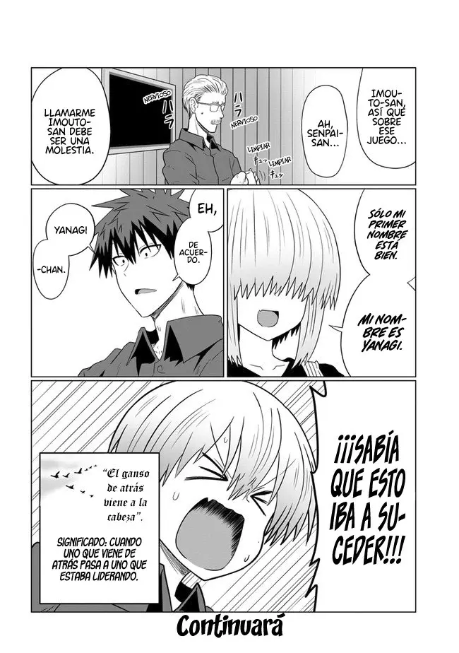 Uzaki-chan Wa Asobitai! capítulo 54 página 14
