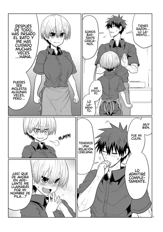 Uzaki-chan Wa Asobitai! capítulo 55 página 7