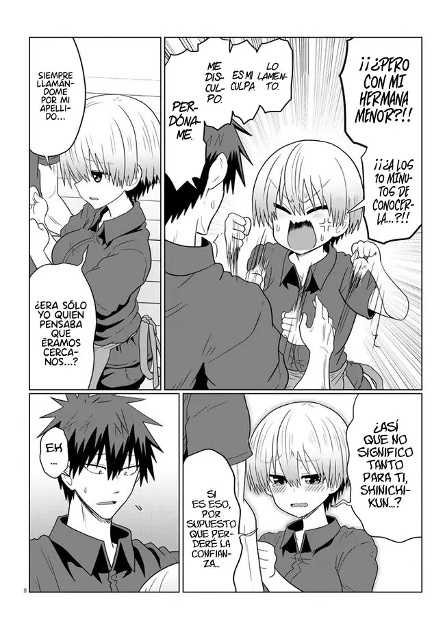 Uzaki-chan Wa Asobitai! capítulo 55 página 10