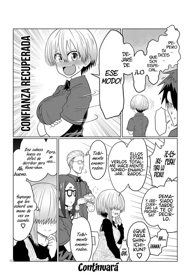 Uzaki-chan Wa Asobitai! capítulo 55 página 14
