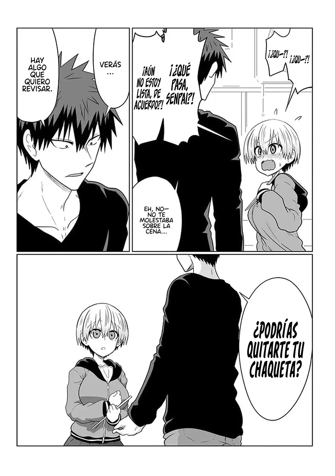 Uzaki-chan Wa Asobitai! capítulo 58 página 7