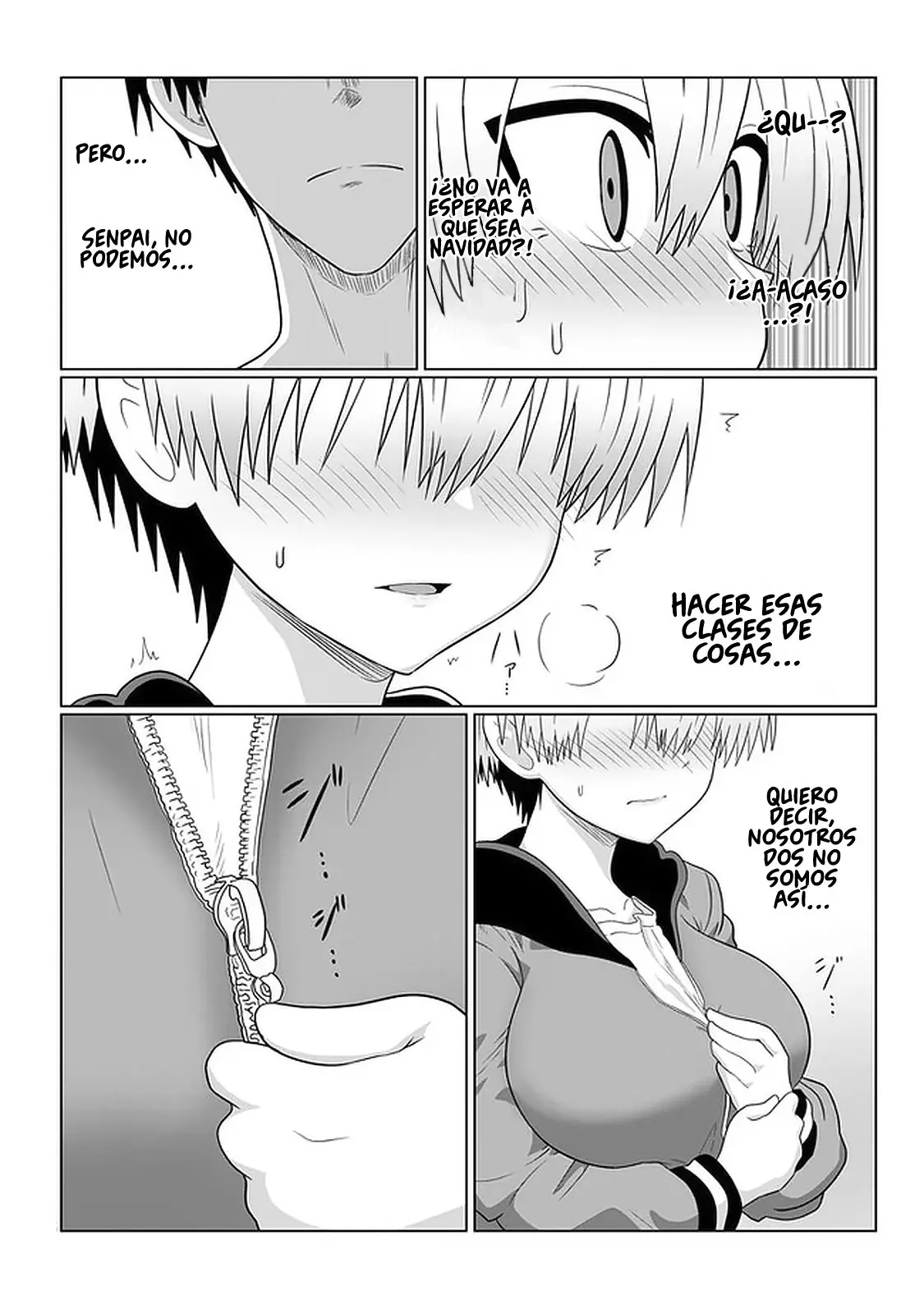 Uzaki-chan Wa Asobitai! capítulo 58 página 8