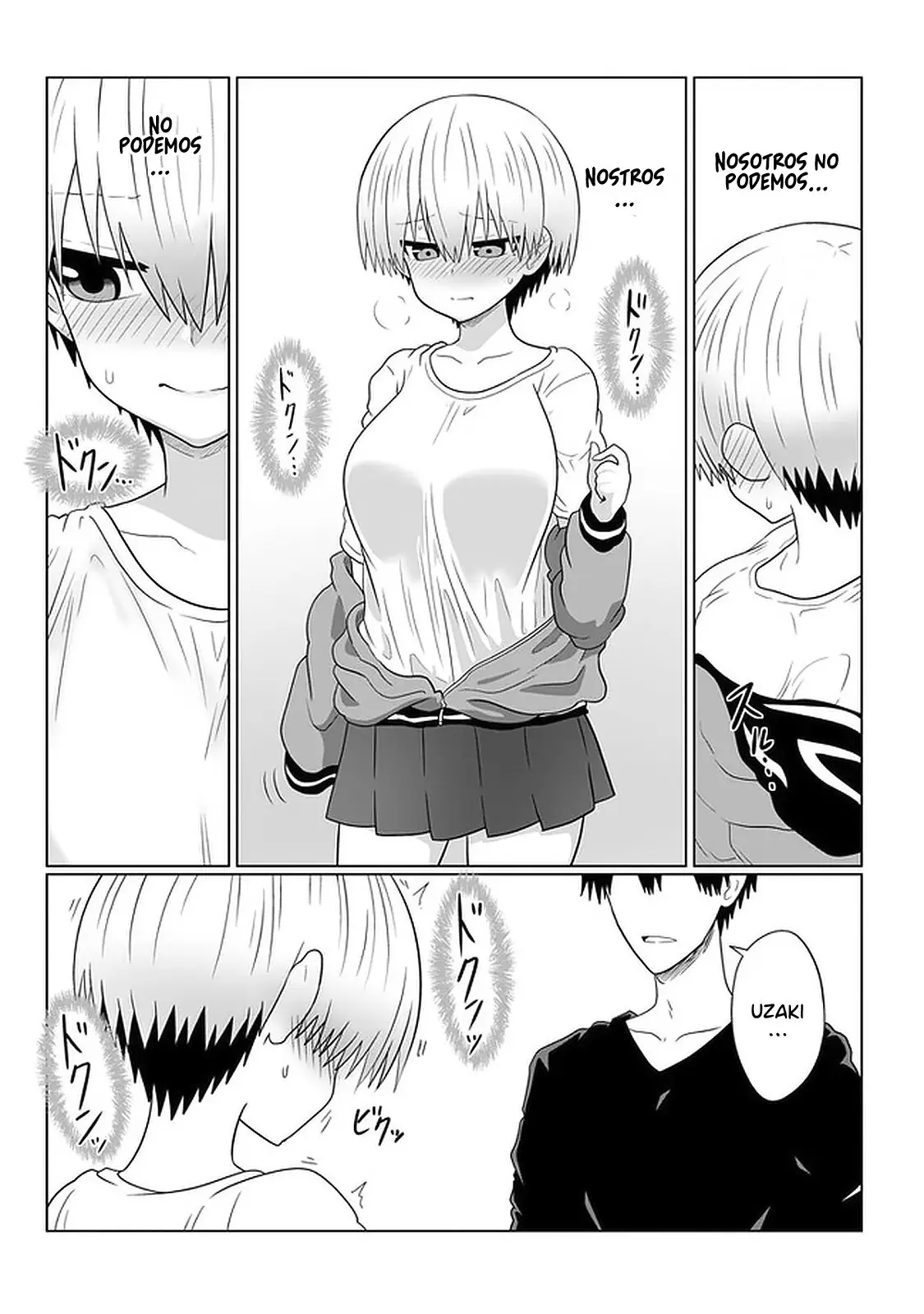 Uzaki-chan Wa Asobitai! capítulo 58 página 9
