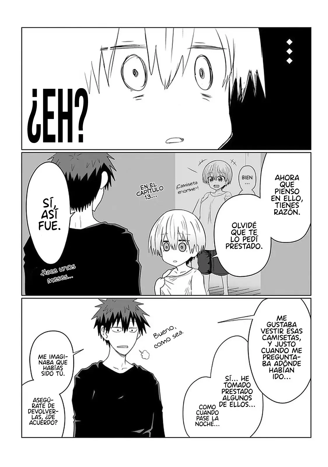 Uzaki-chan Wa Asobitai! capítulo 58 página 12