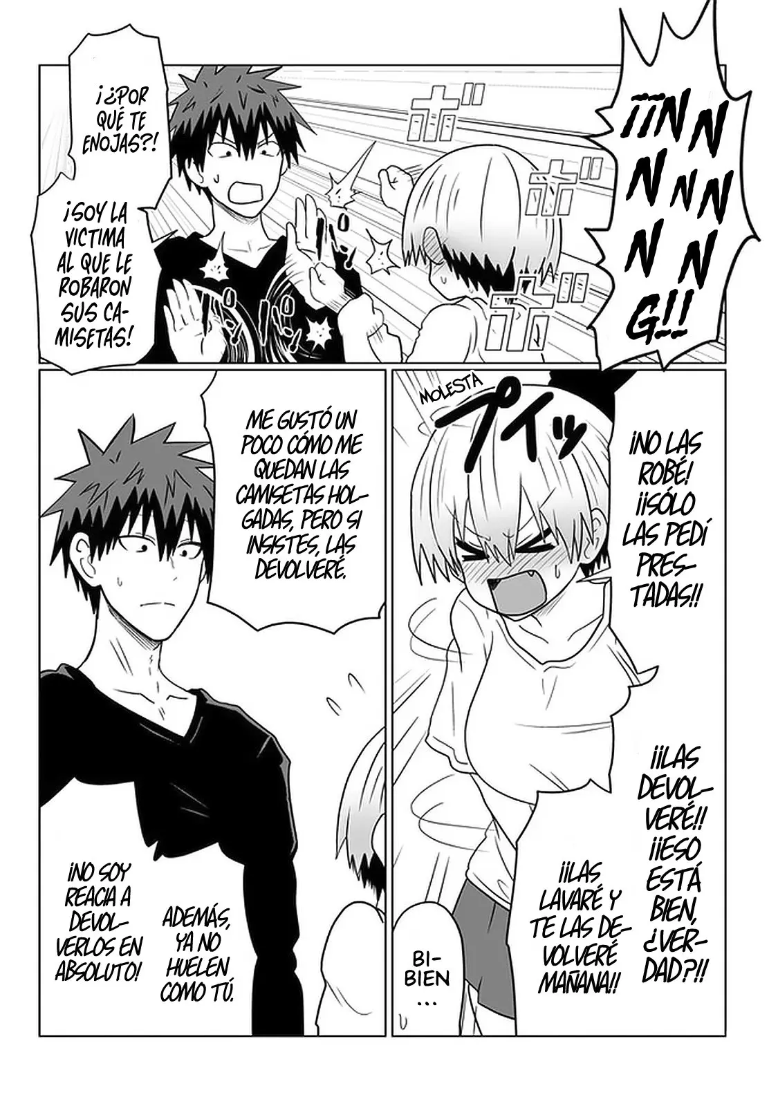 Uzaki-chan Wa Asobitai! capítulo 58 página 13
