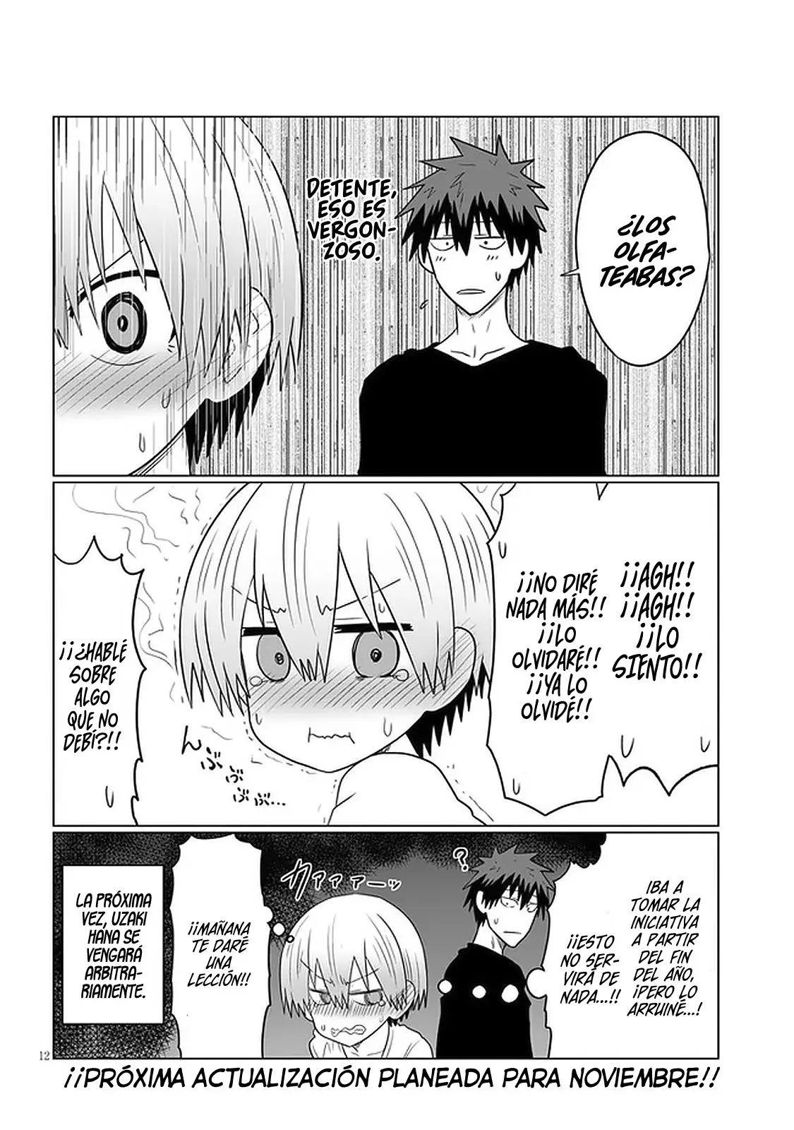 Uzaki-chan Wa Asobitai! capítulo 58 página 14