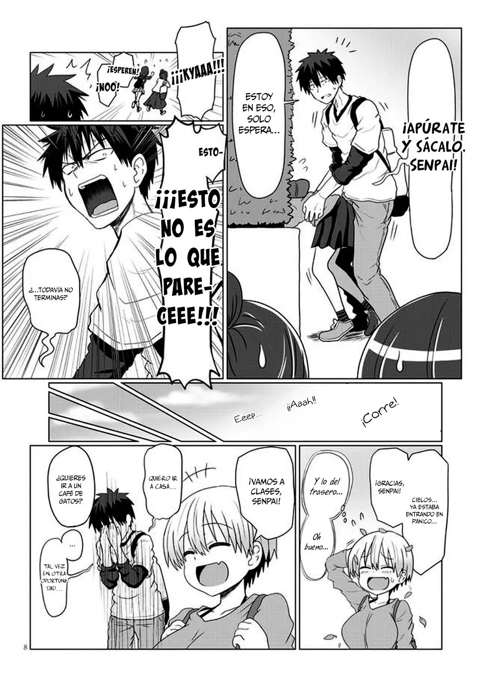 Uzaki-chan Wa Asobitai! capítulo 6 página 10