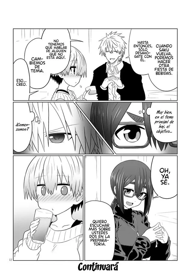 Uzaki-chan Wa Asobitai! capítulo 60 página 14