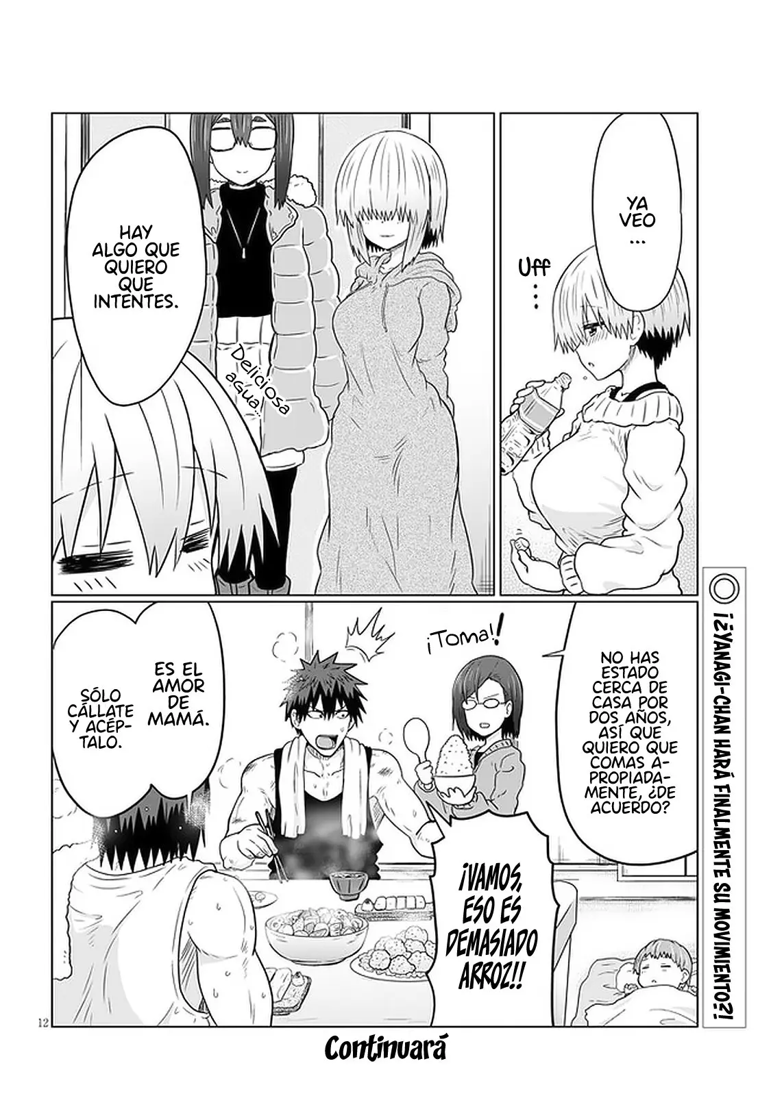 Uzaki-chan Wa Asobitai! capítulo 62 página 14