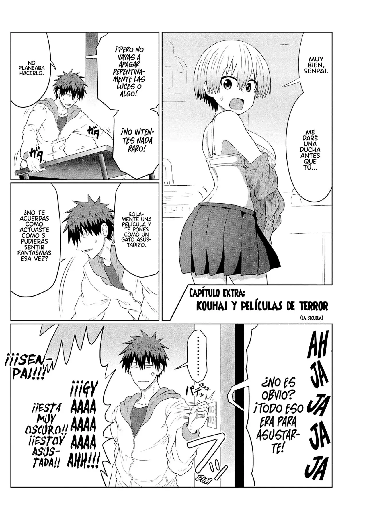 Uzaki-chan Wa Asobitai! capítulo 64.5 página 18