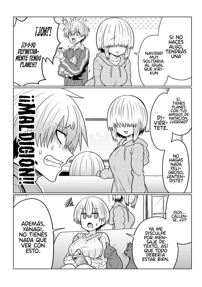 Uzaki-chan Wa Asobitai! capítulo 64 página 6
