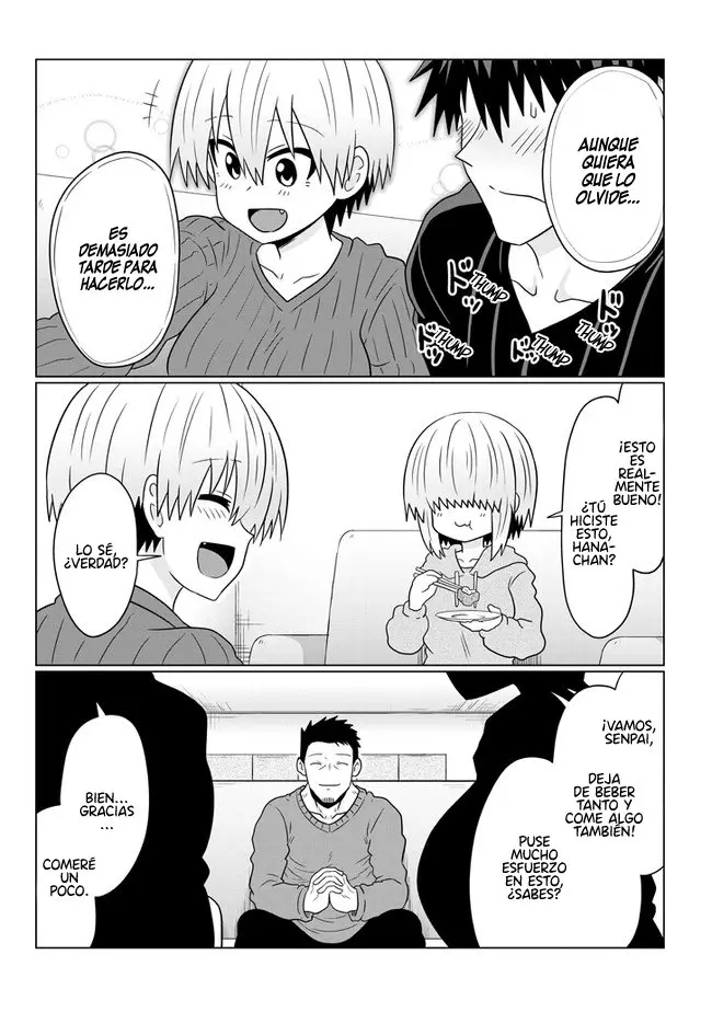 Uzaki-chan Wa Asobitai! capítulo 65 página 17