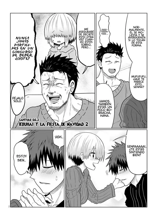 Uzaki-chan Wa Asobitai! capítulo 66.2 página 4