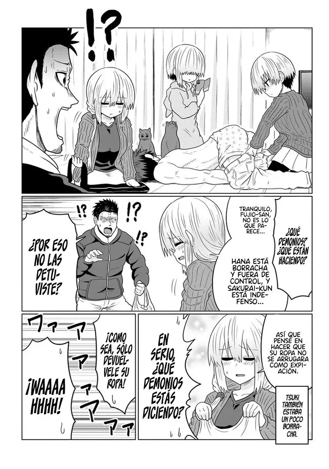 Uzaki-chan Wa Asobitai! capítulo 67 página 8
